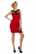 Короткое Вечернее Платье красный C5185