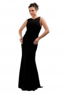 Длинное Вечернее Платье Черный C6106