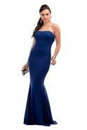 Длинное Вечернее Платье Ярко-синий C6139