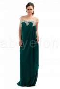 Вечернее Платье Большого Размера зелёный O3603