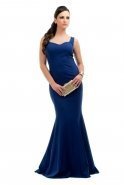 Длинное Вечернее Платье Ярко-синий C6118