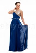 Длинное Вечернее Платье Ярко-синий O3587