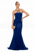 Длинное Вечернее Платье Ярко-синий C6131
