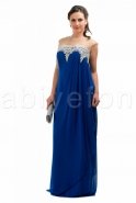 Вечернее Платье Большого Размера Ярко-синий O3603