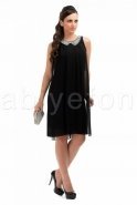 Короткое Вечернее Платье Черный O3608