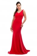 Длинное Вечернее Платье красный C6122