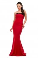 Длинное Вечернее Платье красный C6120
