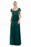 Длинное Вечернее Платье зелёный O7453