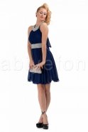 Короткое Вечернее Платье Ярко-синий F5096