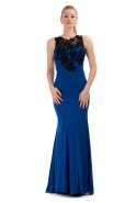 Длинное Вечернее Платье Ярко-синий C6106