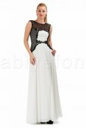 Длинное Вечернее Платье Белый S3825