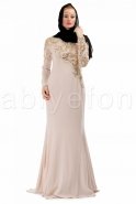 Вечерняя Одежда Хиджаб Белый S3820