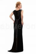Длинное Вечернее Платье Черный C6074