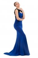 Длинное Вечернее Платье Ярко-синий C6116