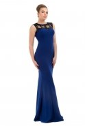 Длинное Вечернее Платье Ярко-синий C6067