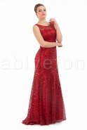 Длинное Вечернее Платье красный M1393