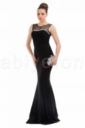 Длинное Вечернее Платье Черный C6096