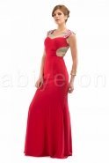 Длинное Вечернее Платье красный DressR2113