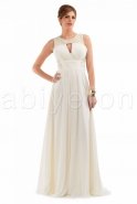 Длинное Вечернее Платье Белый F1157