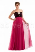 Длинное Вечернее Платье Светлая Фуксия S3661