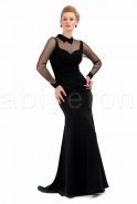 Длинное Вечернее Платье Черный C6084