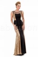 Длинное Вечернее Платье Золотой M1385