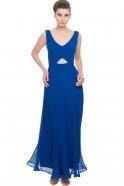 Длинное Вечернее Платье Ярко-синий T2516