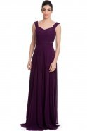 Длинное Вечернее Платье Пурпурный C7113