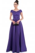 Длинное Вечернее Платье Пурпурный ABU246