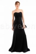 Длинное Вечернее Платье Черный C6090