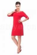 Короткое Вечернее Платье красный O6359