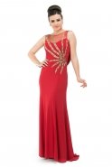 Длинное Вечернее Платье красный R2065