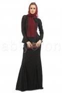 Вечерняя Одежда Хиджаб Черный S9000