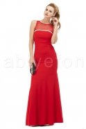 Длинное Вечернее Платье красный C6051