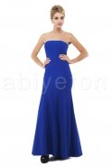 Длинное Вечернее Платье Ярко-синий C6045