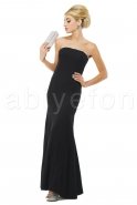 Длинное Вечернее Платье Черный C6045