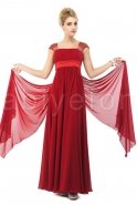 Длинное Вечернее Платье Бордовый F941