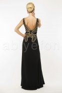 Длинное Вечернее Платье Черный O6950