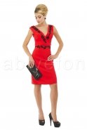 Короткое Вечернее Платье красный O6820