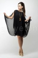 Короткое Вечернее Платье Черный N96670