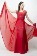 Длинное Вечернее Платье красный F985