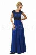 Вечернее Платье Большого Размера Ярко-синий F961B