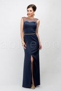 Длинное Вечернее Платье Темно-синий O3308