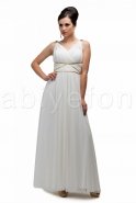 Длинное Вечернее Платье Белый S3585