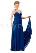 Длинное Вечернее Платье Ярко-синий C1579