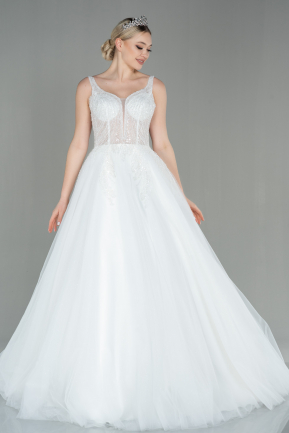 Свадебное Платье Белый ABG016