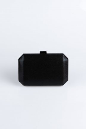 Сумка-Коробка Из Шпаклёвочной Ткани Черный V291