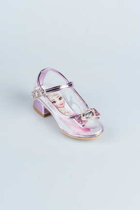 Детская Обувь Под Кожу розовый HR005