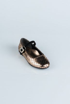 Детская Обувь С Узорами Бронзовый HR184