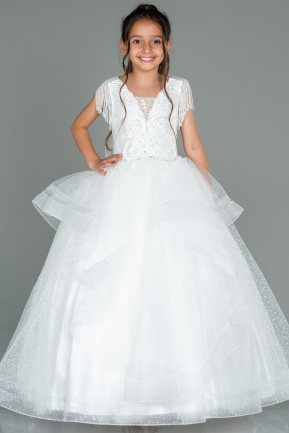 Детские Свадебные Платья Белый AN30001
